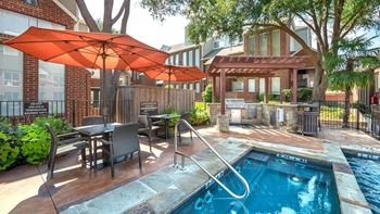 Dine al fresco with the outdoor kitchen